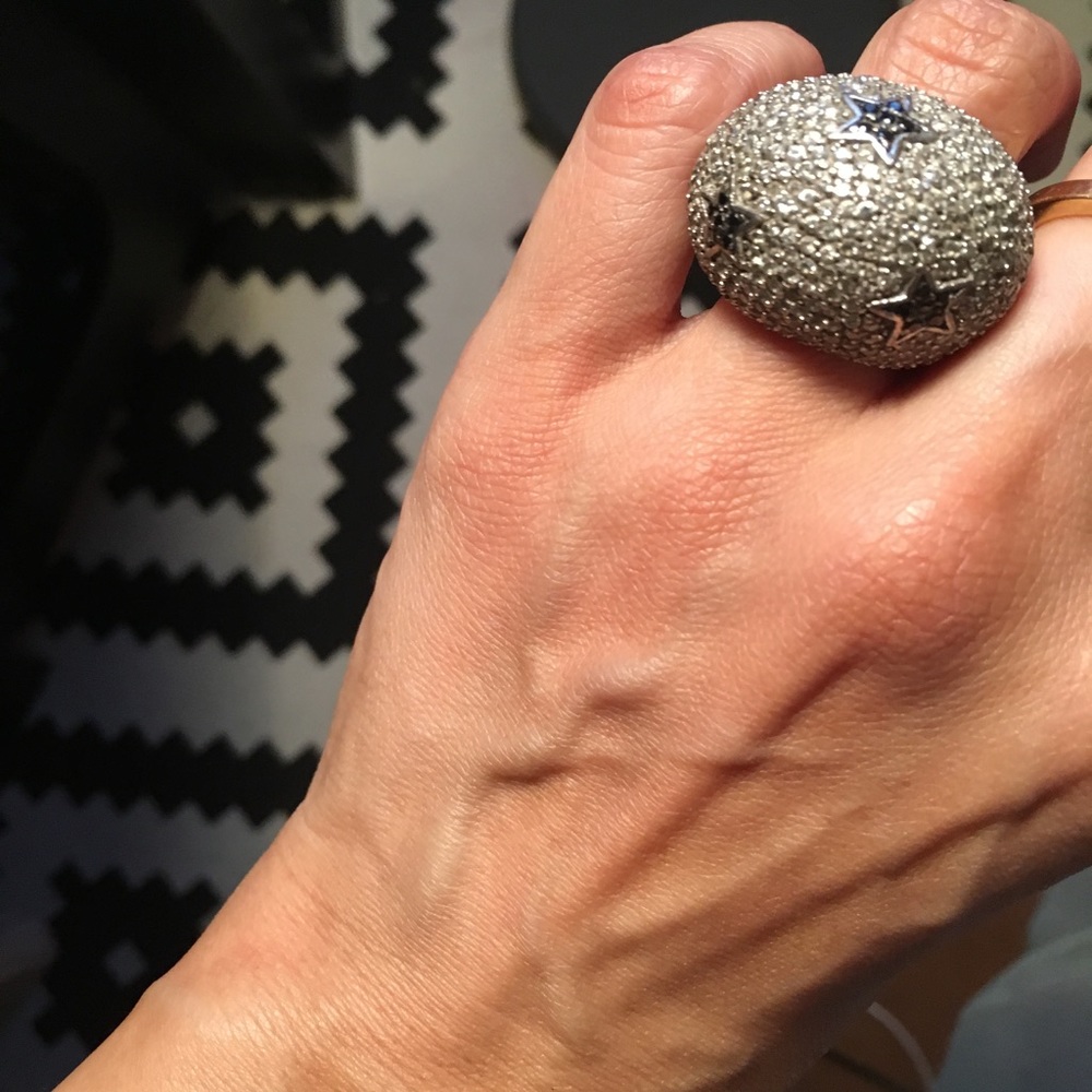 Bubble Crystalized ring